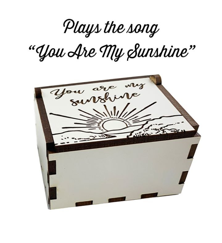 Music Box “You Are My Sunshine” Mini Sympathy Gift