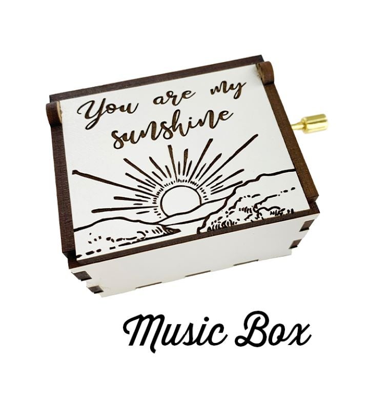 Music Box “You Are My Sunshine” Mini Sympathy Gift