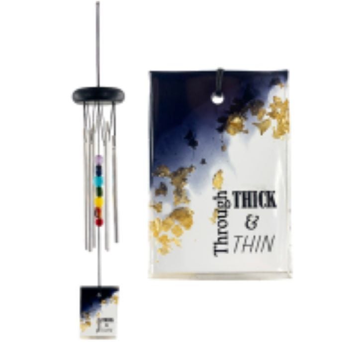 Friendship "Through Thick And Thin" Wind Chime Gift