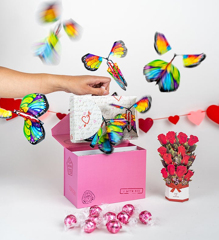 Love Letter  Butterfly Surprise Explosion Gift Box