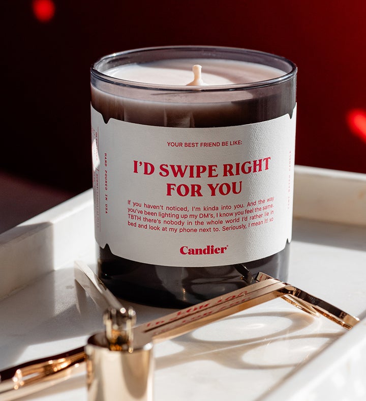 Swipe Right Candle