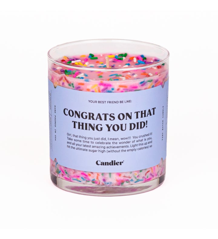 Congrats Candle