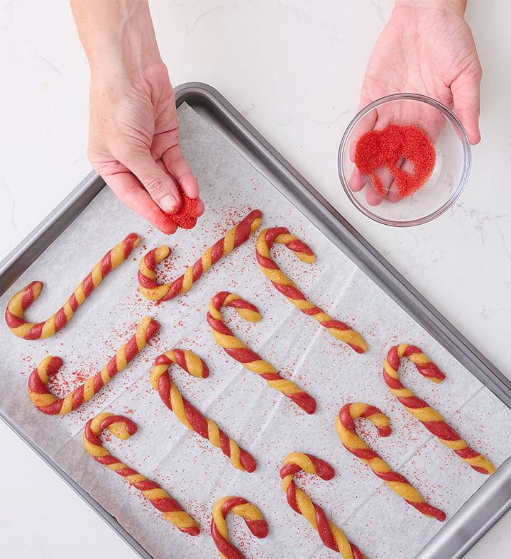 Candy Cane Twists DIY Baking Kit