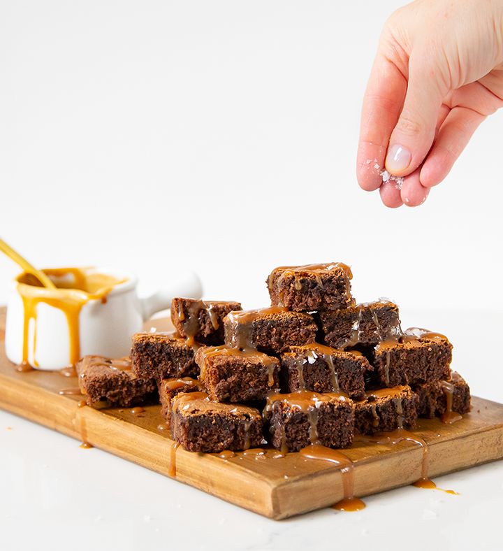 Brownies With Salted Caramel DIY Baking Kit