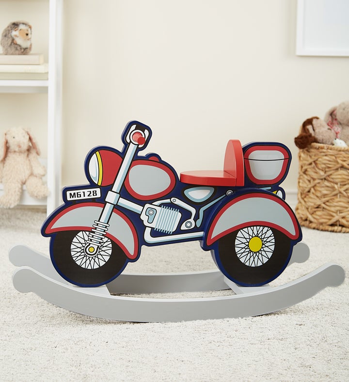 Motorcycle Toddler Rocker