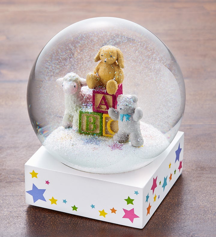 ABC Blocks Snow Globe by CoolSnowGlobes