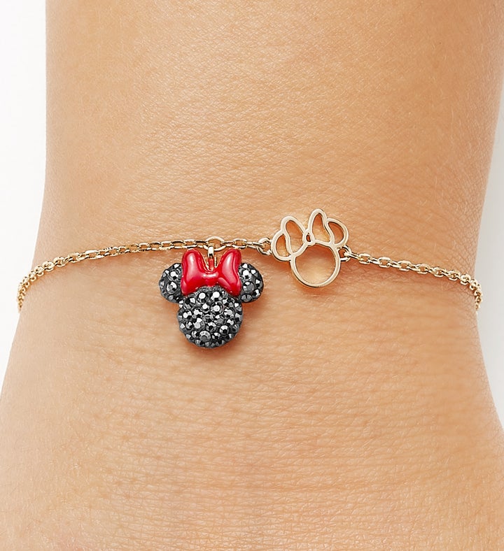 Mickey and minnie hot sale swarovski bracelet