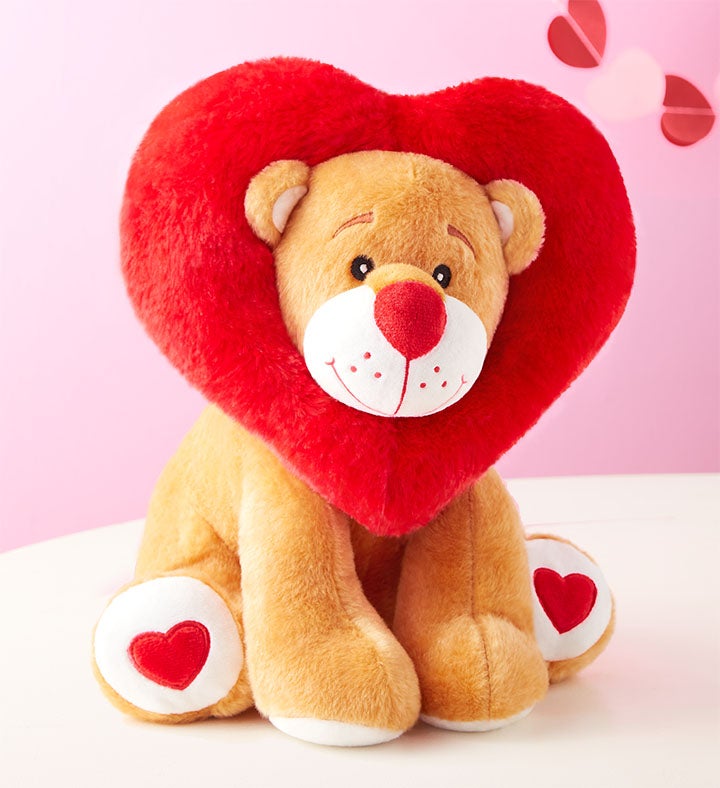 Lion Heart Animated Plush