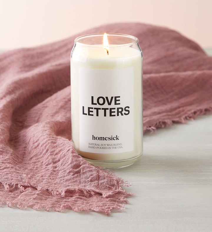 Love Letters Candle by Homesick With Scarf