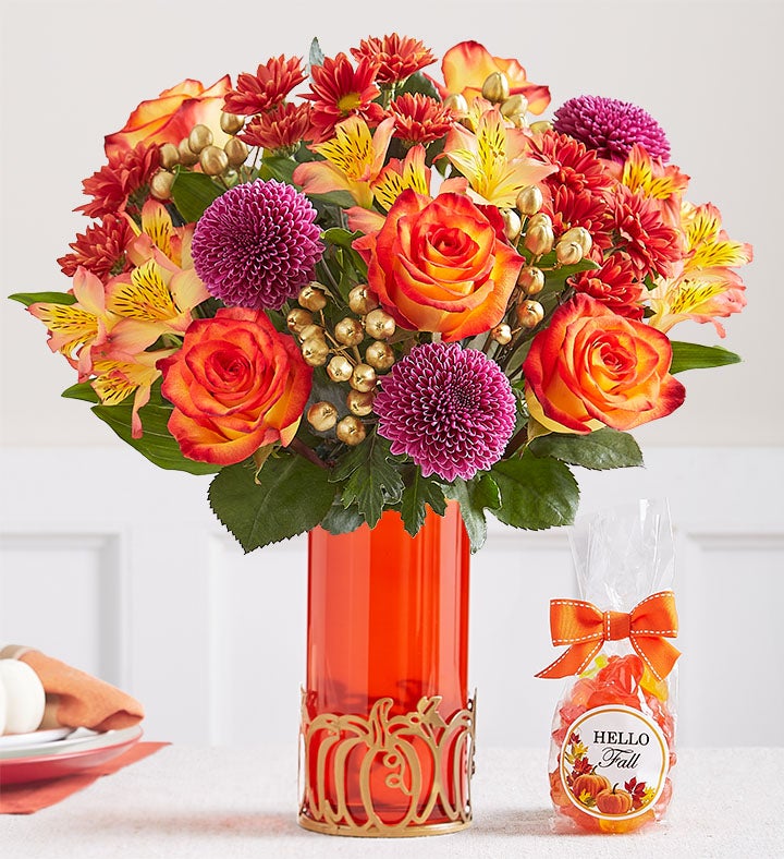 Autumn Sunset Bouquet