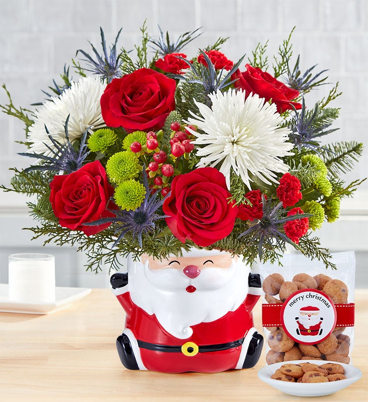 Santa’s Holiday Cheer Bouquet