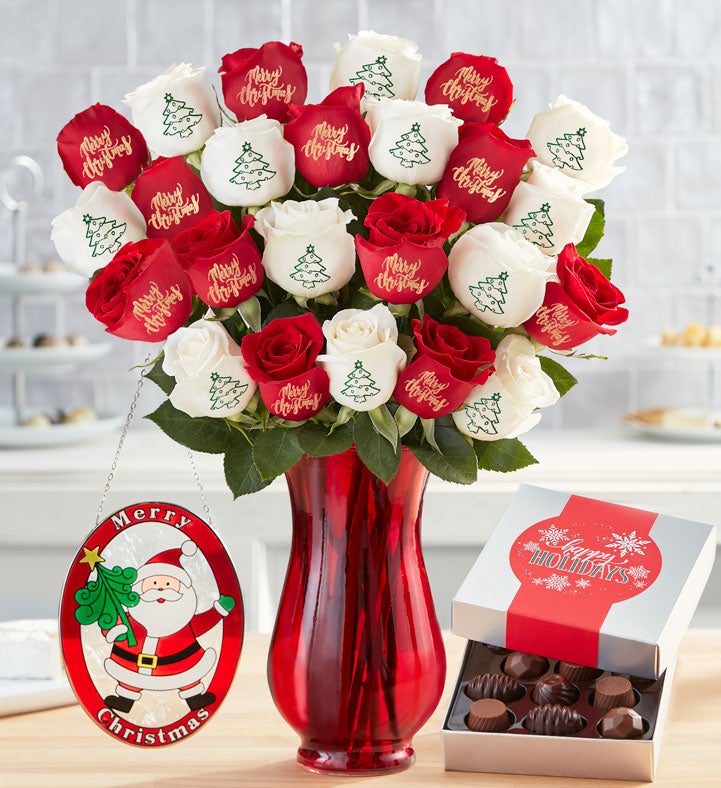 Conversation Roses™ Merry Christmas