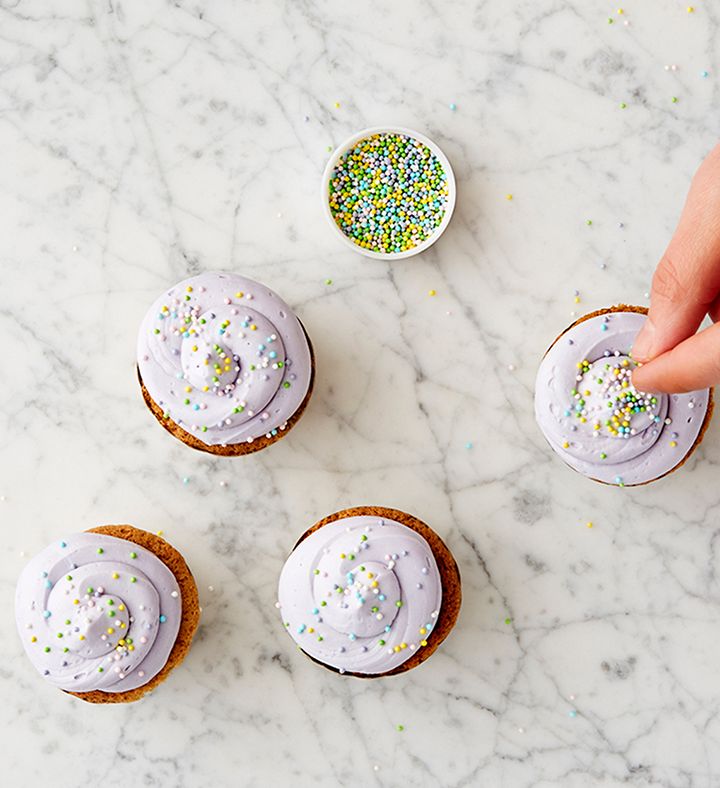 Lavender Vanilla Bean Cupcake DIY Baking Kit