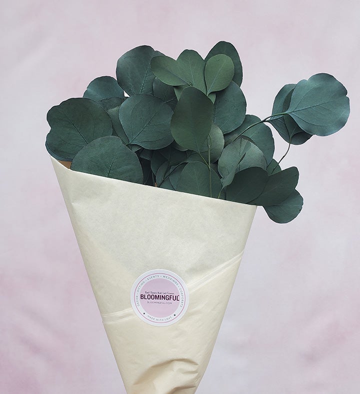 Eucalyptus Glamour Everlasting Bouquet