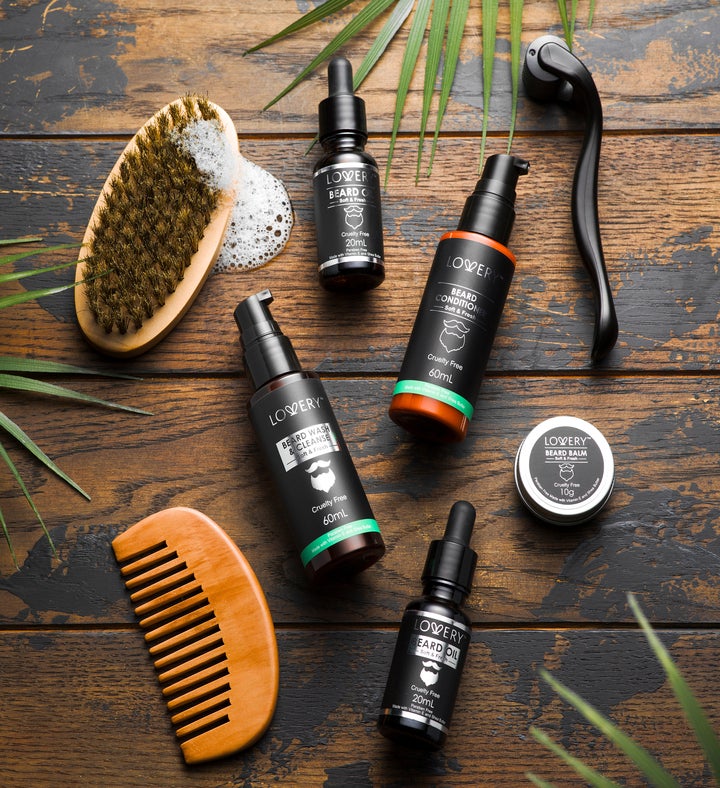 Men's Beard Grooming & Growth Kit