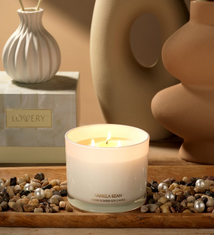 Vanilla Madagascar Soy Candle Gift Set, 13oz