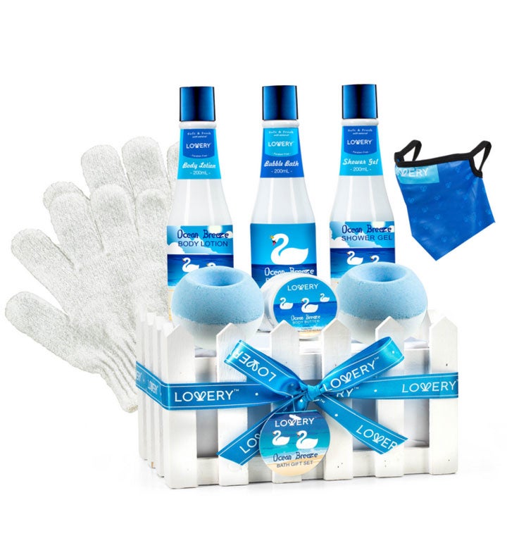 Bath and Body Gift Set in Ocean Bliss   10 pc set