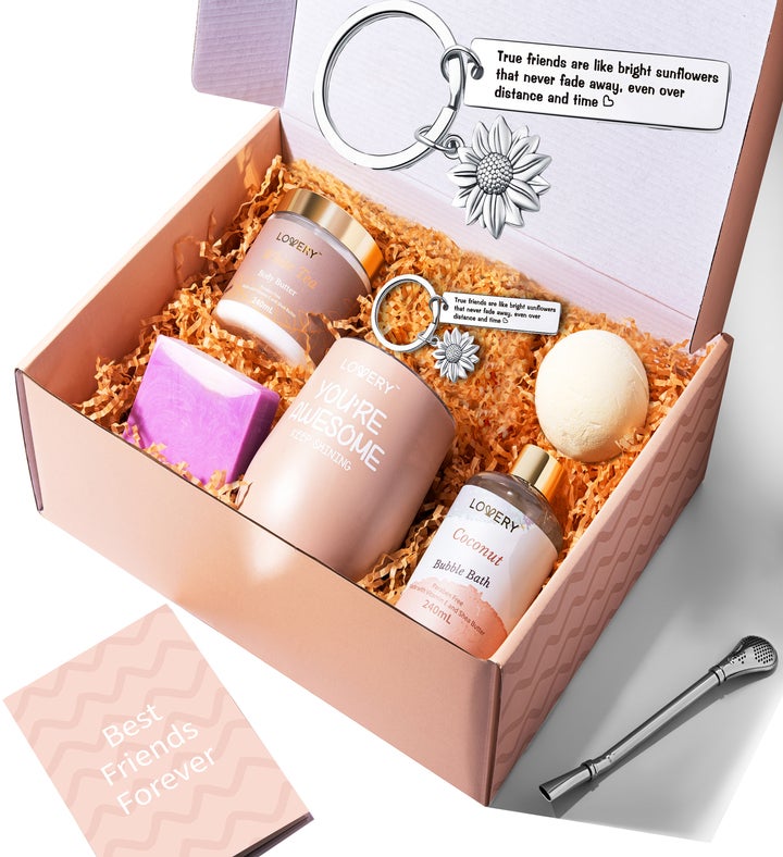 Best Friends Handmade Spa Gift Set 9 Piece
