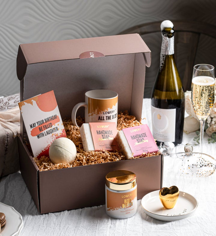 Happy Birthday Spa Gift Set - 8 Pc Gift Box
