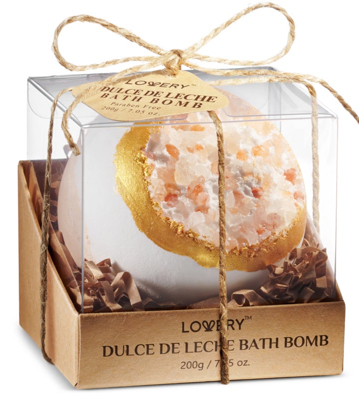 Dulce De Leche Bath Bomb   7oz Body Care Spa Ball
