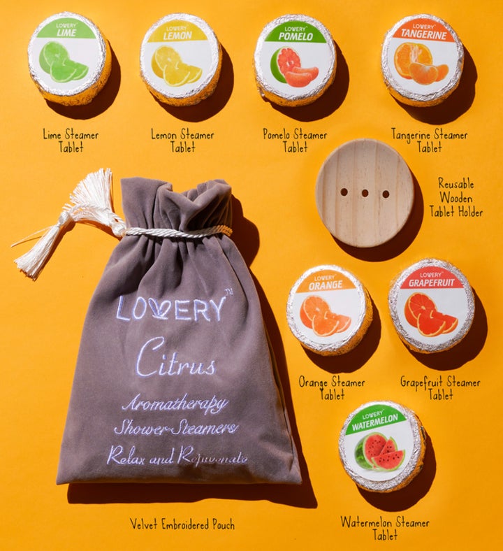 Essential Oil Shower Steamer Set - 7 pc Spa Gift