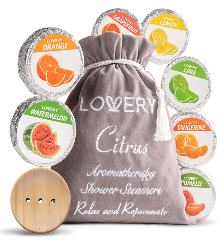 Essential Oil Shower Steamer Set   7 pc Spa Gift