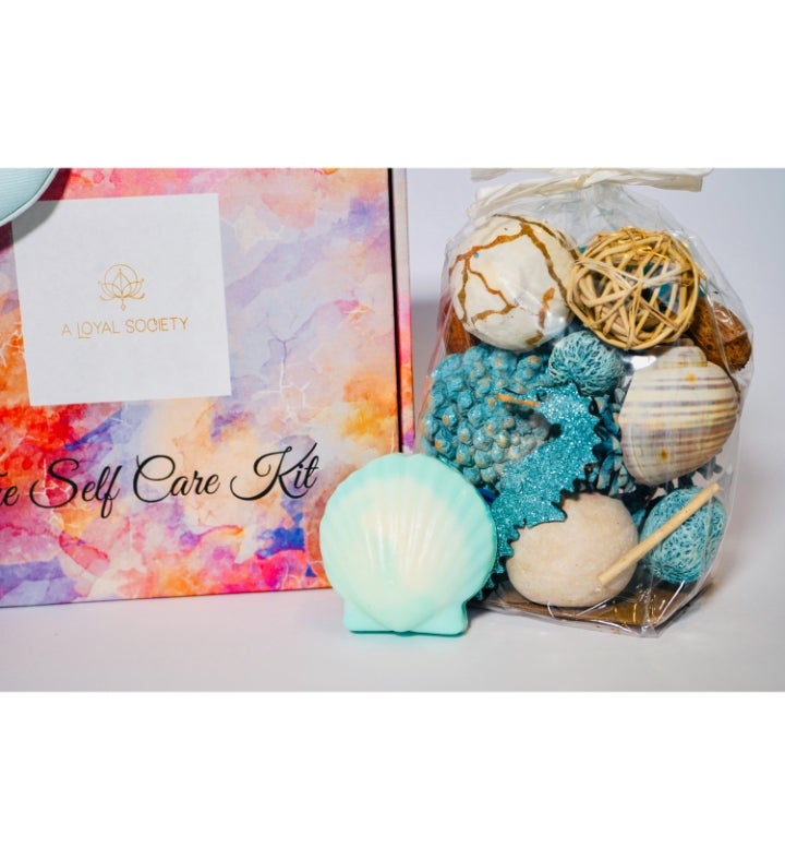 Beach Queen, Ocean-Themed Spa Gift Box