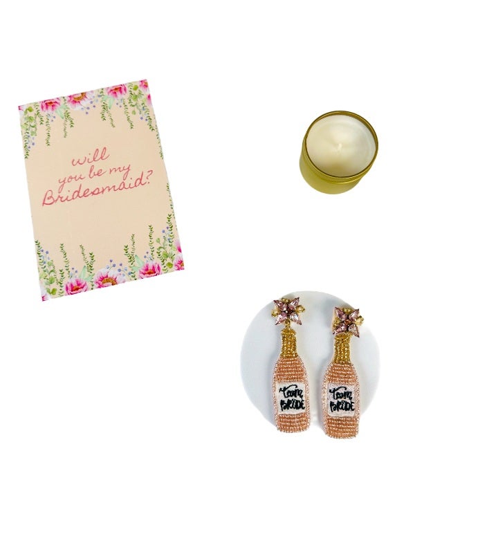 Pop the Bubbly Bridesmaid Proposal Spa Gift Box