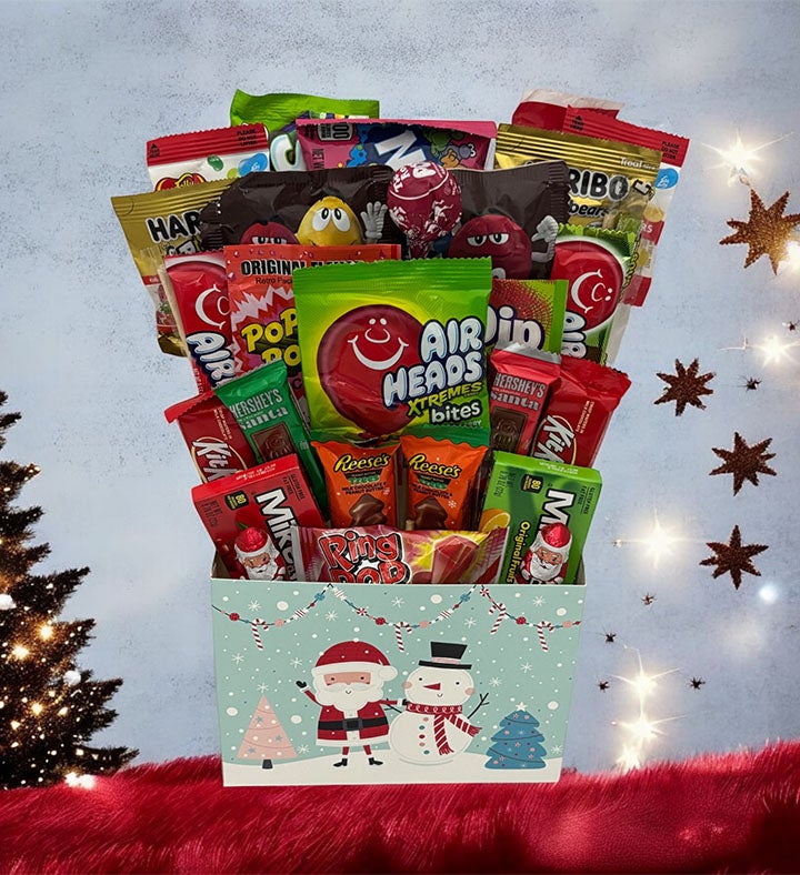 Christmas Candy Bouquet