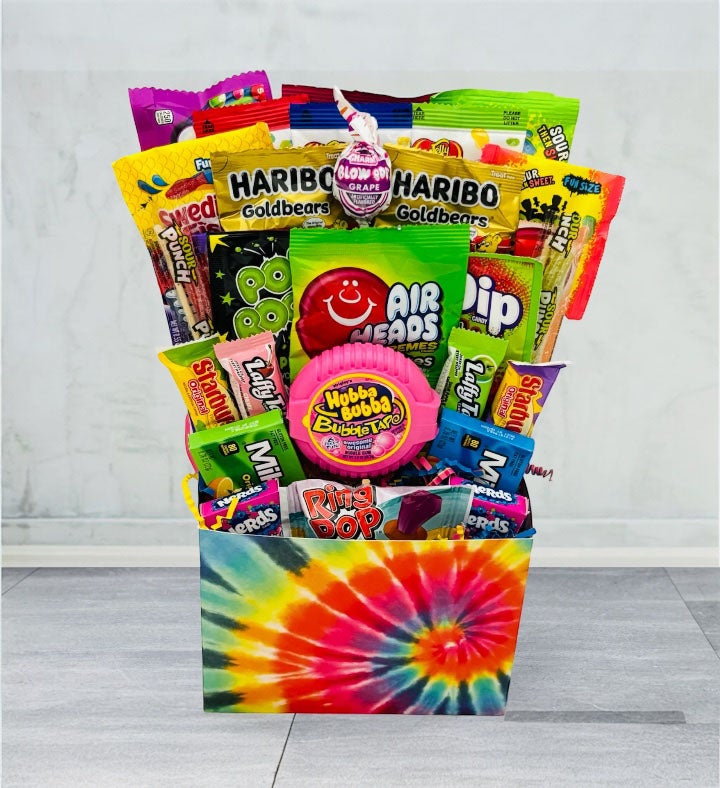 Tie Dye Candy Bouquet