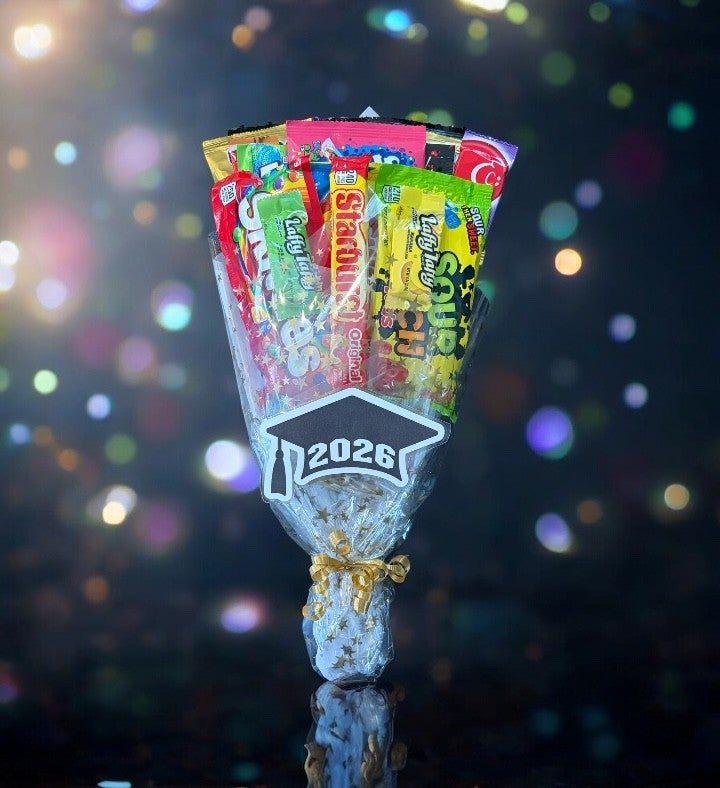 Graduation Candy Bouquet   Non chocolate
