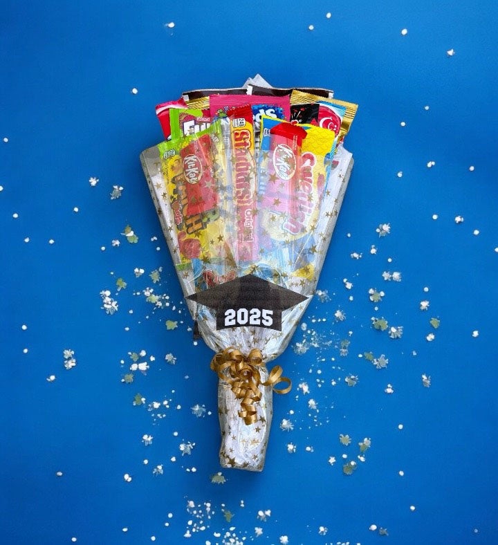 Graduation Candy Bouquet - Non-chocolate