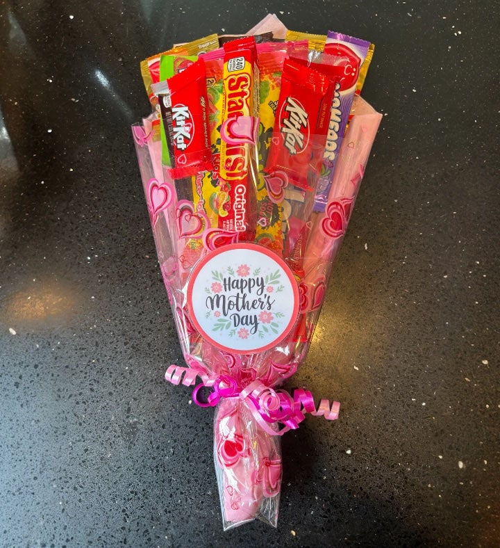 Flower Style Mother's Day Candy Bouquet