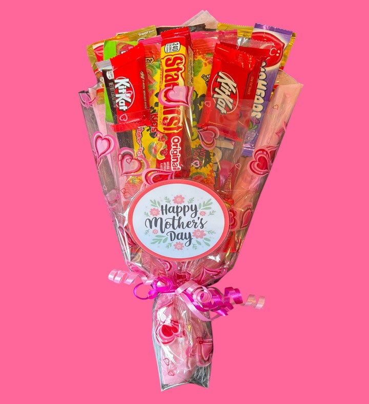 Flower Style Mother's Day Candy Bouquet