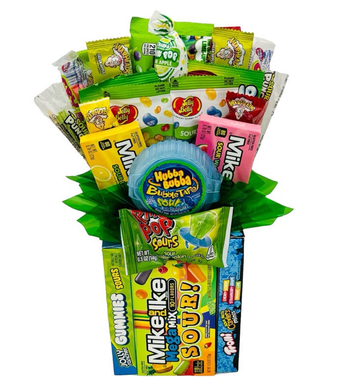 Pucker Up Sour Candy Bouquet