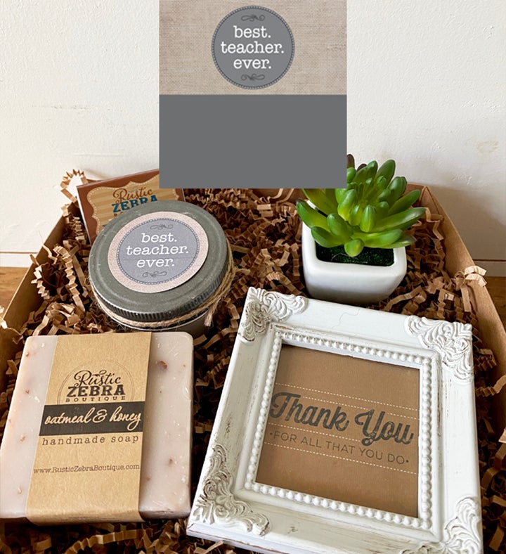 Best Teacher Ever Gift Box