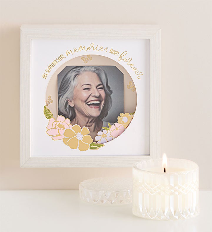 Magnificent Memories Shadow Box and Candle Gift Set