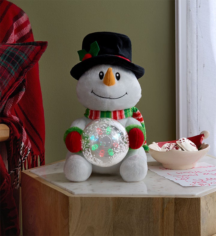 Animated Snowman Plush