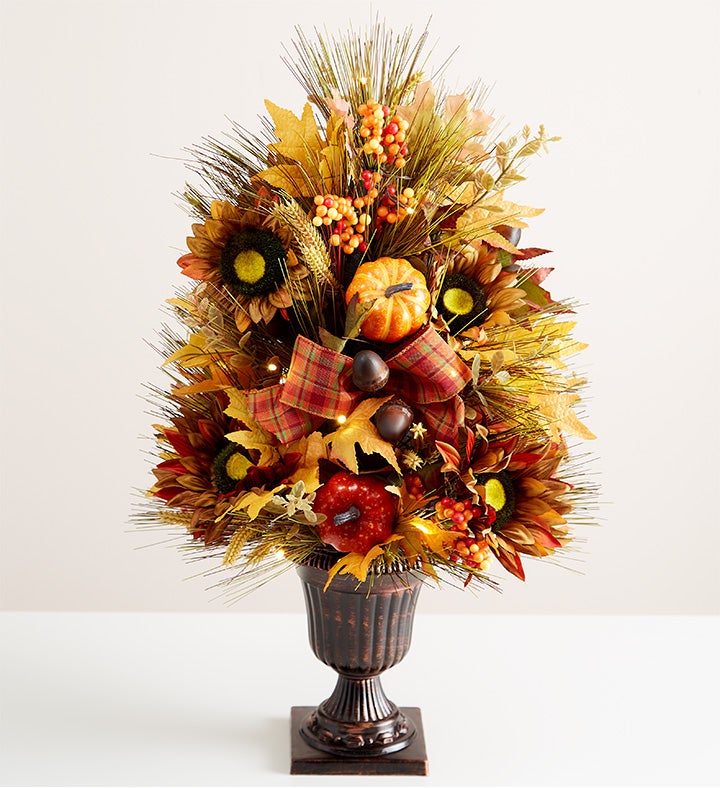 Autumn Foliage Tree With Lights   27"