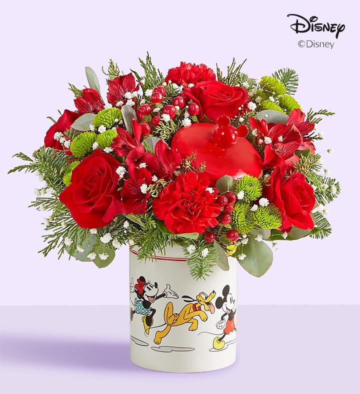 Disney Mickey Mouse & Friends Holiday Cookie Jar