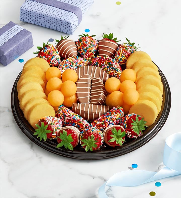Perfectly Plated™ Birthday Dipped Fruit Platter