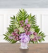 Tranquility Floor Basket™ - Lavender & White