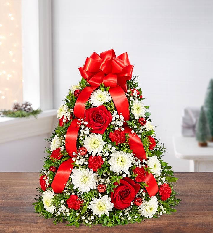 Holiday Flower Tree ®    Double the Flowers.com