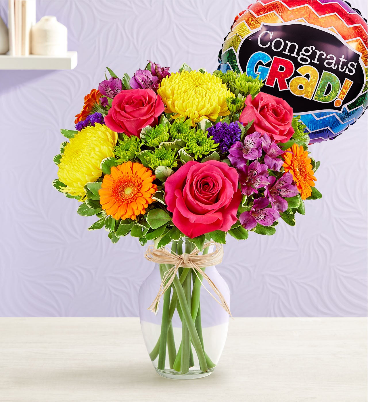 Fields of Europe® Celebration with Graduation Balloon