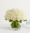 Contemporary White Roses for Sympathy