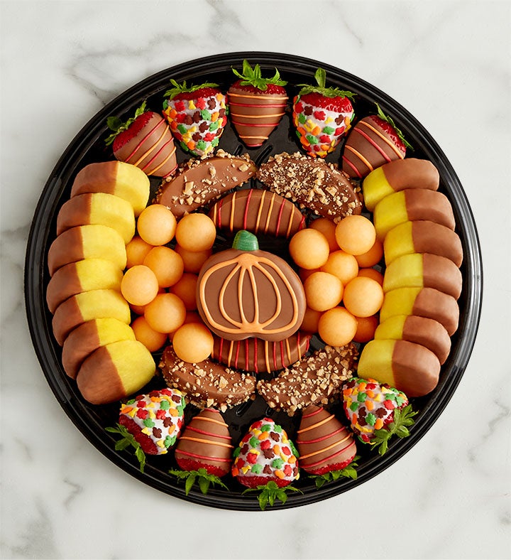 Perfectly Plated™ Fall Dipped Fruit Platter