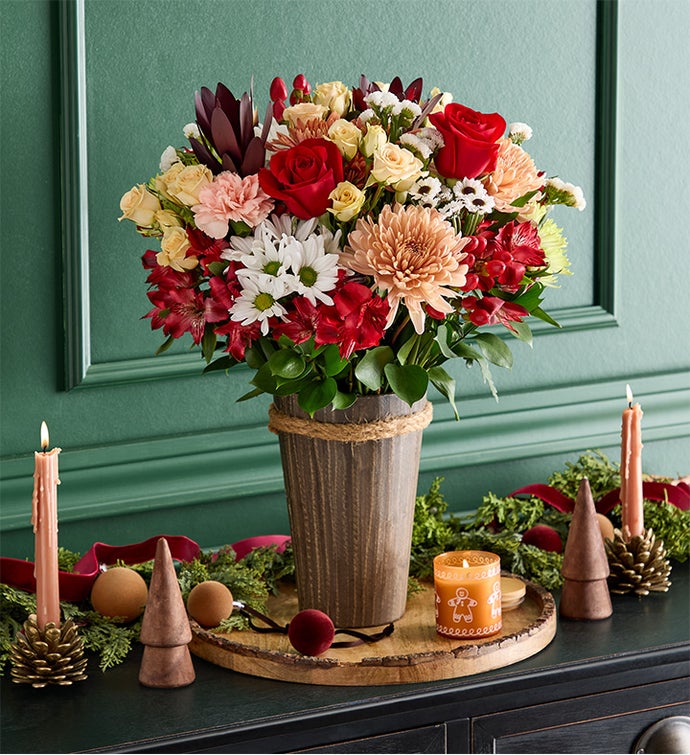 Frosted Gingerbread Bouquet