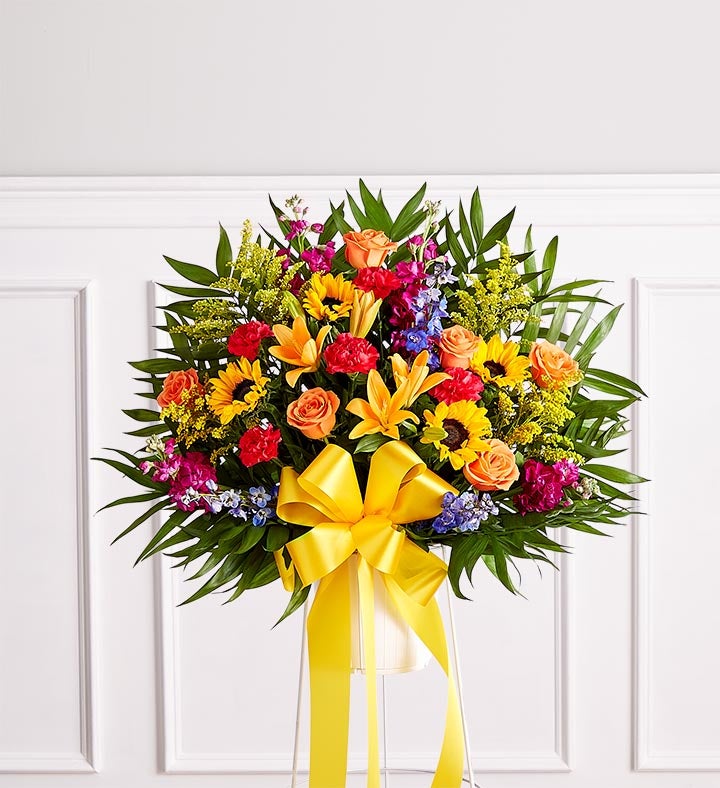 Heartfelt Sympathies™ Standing Basket