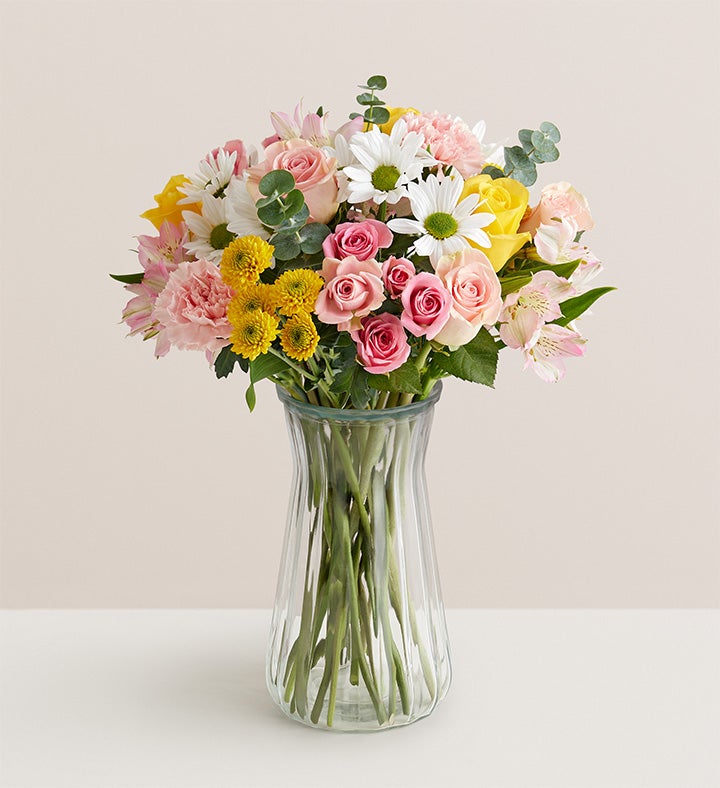 Mom's Delight Bouquet + Free Vase