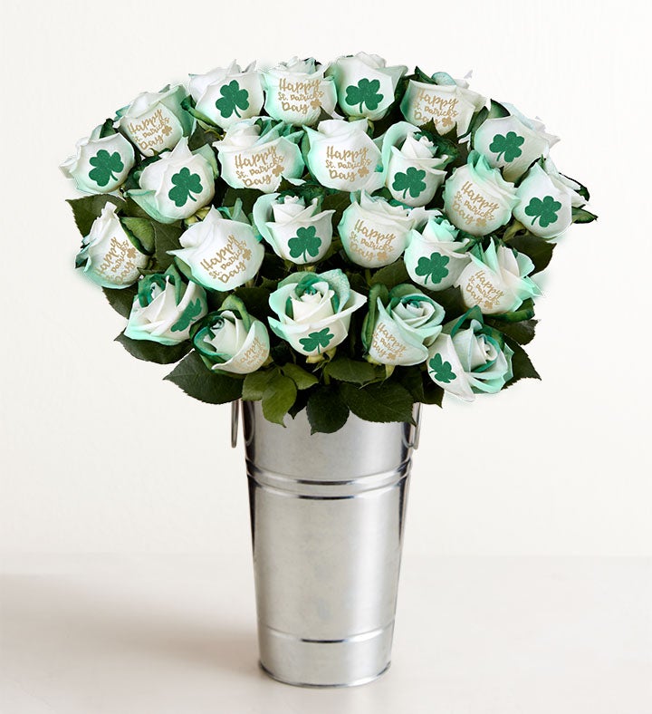 St. Patrick s Day Roses 12 24 Stems